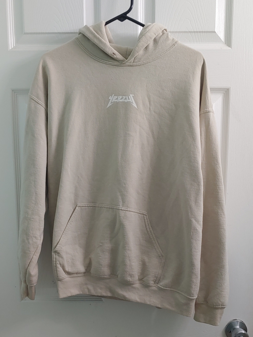 Yeezus Tour Hoodie Unisex L Sandstone Beige Yeezy Pullover